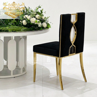 Chaise de réception empilable en acier inoxydable, design moderne et durable, pour hall, fête, banquet, événement - Vente chaude