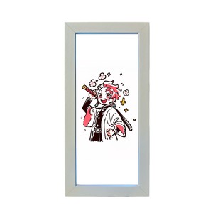 Lampe de nuit LED Demon Slayer de la série <span class=keywords><strong>Ghost</strong></span> Extinguishing Blade, design de dessin animé en PVC, ornements de bureau pour bébé, chambre à coucher - Product Image 5