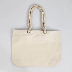 Custom Personalized Logo Recyclable Canvas <strong>Jute</strong> Tote <strong>Bag</strong> with Screen Printed Design Customizable Size - Product Image 4