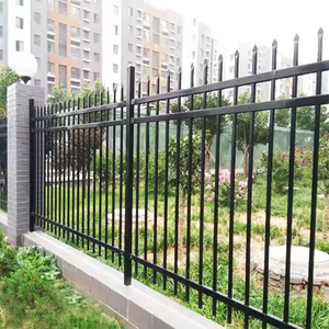 Accessoires de clôture de palissade en <span class=keywords><strong>fer</strong></span> <span class=keywords><strong>forgé</strong></span> à faible coût Panneaux de clôture de ferme et treillis/<span class=keywords><strong>porte</strong></span> utilisés pour les applications extérieures - Product Image 5