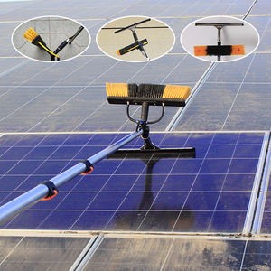 Brosse de nettoyage télescopique pour vitres extérieures Laveuse de panneaux solaires - Product Image 4
