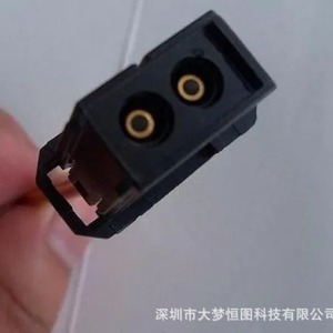 BMW Porsche <b>Car</b> <b>Amplifier</b> Fiber Optic Cable 1m Black Sleeve Male To Male Connector 12-24V Wiring - Product Image 2