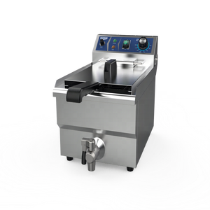 Nouvelle <span class=keywords><strong>friteuse</strong></span> électrique professionnelle commerciale à réservoir unique de 3000 W, design innovant - Product Image 3