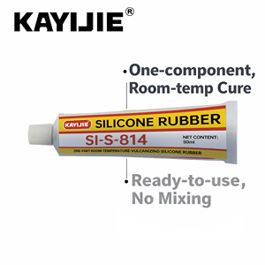 กาวซิลิโคนคุณภาพสูง KAYIJIE RTV-<span class=keywords><strong>1</strong></span>-GNT-YL709 สีขาว สำหรับงานกระจก OEM มีตัวอย่างฟรีสำหรับหลอดบรรจุแบบไส้กรอก - Product Image 4