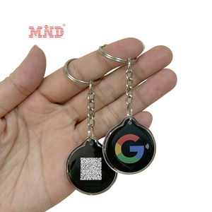 Biểu tượng tùy chỉnh mã QR Epoxy <span class=keywords><strong>RFID</strong></span> <span class=keywords><strong>NFC</strong></span> <span class=keywords><strong>Tag</strong></span> Keychain lập trình Epoxy <span class=keywords><strong>NFC</strong></span> cổ áo <span class=keywords><strong>tag</strong></span> - Product Image 5