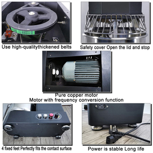 Amasadora Comercial Mini de 15L <span class=keywords><strong>para</strong></span> Panadería, Mezcladora Espiral <span class=keywords><strong>para</strong></span> <span class=keywords><strong>Masa</strong></span> de <span class=keywords><strong>Pizza</strong></span> y Pan, Máquina Amasadora <span class=keywords><strong>para</strong></span> Cocina y Hogar - Product Image 6