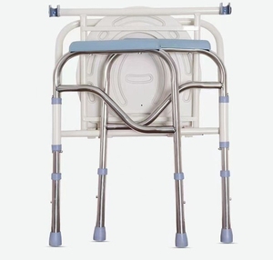 Chaise <span class=keywords><strong>de</strong></span> toilette portable, siège <span class=keywords><strong>de</strong></span> toilette, chaise <span class=keywords><strong>de</strong></span> toilette d'hôpital, chaise <span class=keywords><strong>de</strong></span> toilette pliable pour personnes âgées - Product Image 4