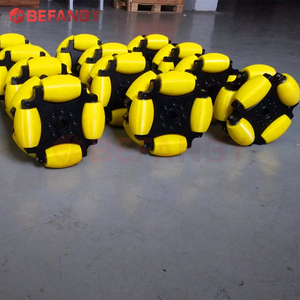 Universal Solid Rubber Coupling Omnidirectional <strong>Mecanum</strong> <strong>Wheel</strong> 8inch - Product Image 5