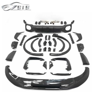 Kit de carrocería de coche de fibra de carbono RSQ8 <span class=keywords><strong>ABT</strong></span> apto para labio delantero RSQ8 sobre guardabarros difusor trasero puntas de escape RSQ8 <span class=keywords><strong>ABT</strong></span> parachoques - Product Image 1