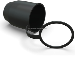 <span class=keywords><strong>Attelage</strong></span> de remorquage de protection avec <span class=keywords><strong>anneau</strong></span> de verrouillage, couvercle d'<span class=keywords><strong>attelage</strong></span> de remorquage de 50 mm avec chapeau de Protection de boule de tracteur à boucle pour rotule de voiture - Product Image 2