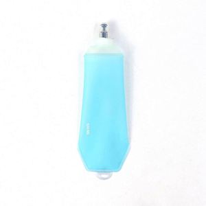 500Ml Custom Eco-Friendly Disposable Bpa Free Tpu Soft Collapsible Outdoor Sport <b>Flask</b> with Hangable Hook Holes - Product Image 3
