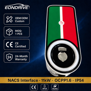 เครื่องชาร์จรถยนต์ไฟฟ้า NACS ระดับ 2 48A 11kW 230V/240V สำหรับ <span class=keywords><strong>Tesla</strong></span> Model 3 Y S X  สถานีชาร์จติดผนังสำหรับบ้าน/โรงรถ - Product Image 3