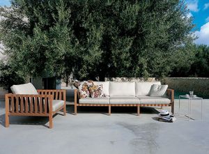 Villa moderne en teck siège <span class=keywords><strong>de</strong></span> <span class=keywords><strong>jardin</strong></span> moderne canapé d'extérieur sectionnel personnalisé ensemble <span class=keywords><strong>de</strong></span> <span class=keywords><strong>salon</strong></span> d'extérieur - Product Image 5