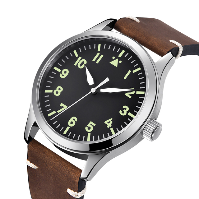 New Arrival Luminous High Quality Automatic Diver Pilot Sports Style Chronograph Mechanical Watch