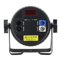 Éclairage de scène 4x50W COB LED PAR Light RGBW Wash Spotlight Professionnel DMX DJ Disco Club Théâtre Événement