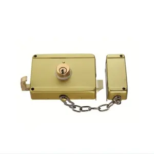 Fabriek Groothandel Supply Hot Koop Gouden SL-2373 Velg Deurslot Night Klink Key Lock
