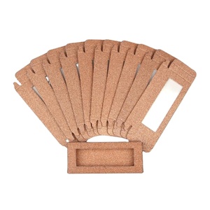 Boîtes en papier biodégradables pour faux cils avec logo personnalisé Nouvelles tendances Boîtes de cils vides avec marque privée Emballage avec emballage - Product Image 3