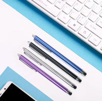 Stylet ultra-fin de 8 mm, best-seller, personnalisable, matériau métallique durable, pointe remplaçable, capacitif actif, iPhone, iPad, Android 4
