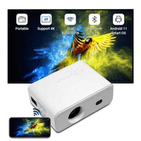 Téléphone mobile intelligent Android Hotack L012, projecteur Wifi portable, mini projecteur extérieur, projecteur vidéo HD pour cinéma maison