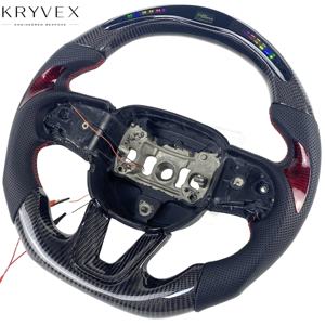 Volante Deportivo Kryvex para <span class=keywords><strong>Dodge</strong></span> SRT Challenge, Estilo Deportivo, LED Personalizado, Fibra de Carbono, para Jeep Grand Cherokee - Product Image 4