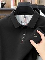Chemise haut de gamme pour homme à imprimé animal, manches courtes, col rabattu, mélange coton-polyester, respirante et séchage rapide pour l'été