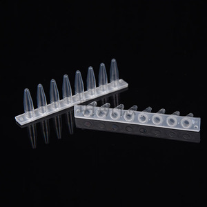 Tubos PCR Yueside de 8 Tubos, 0.2 ml Cada Uno, con Tapas, Consumibles de Laboratorio para Pruebas PCR - Product Image 2