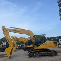 Excavatrice sur chenilles Komatsu PC2007 d'occasion, 20 tonnes, d'origine japonaise, pour travaux de terrassement et de construction