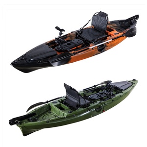 Kayak Transparente de Plástico para Pesca, 1 Plaza, Canoa - Product Image 1