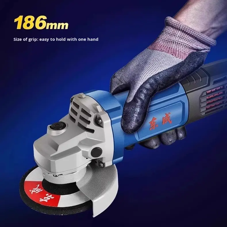 Dongcheng AC Powered Angle Grinder Multi-function High-power Handheld ...