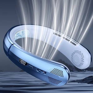 Ventilador de Cuello Colgante, Práctico Ventilador Pequeño con Ajuste Libre, Mini Ventilador USB Recargable sin Aspas, Gran Flujo de Aire, para Exteriores - Product Image 1