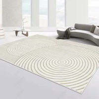 Tapis et moquettes design de fabrication chinoise, motifs modernes, impression polyester 3D, tapis de salon à prix abordable