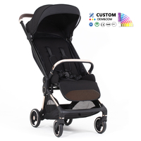 Poussette compacte pliable pour bébé en gros, 2 en 1, landau, poussette pour bébé, poussette de voyage légère, poussette pour bébé nouveau-né