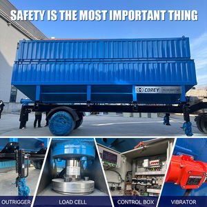 Silo à ciment mobile modulaire portable COREY de 50/100/150/200/300/400/500 tonnes, silo à ciment horizontal de grande capacité - Product Image 6