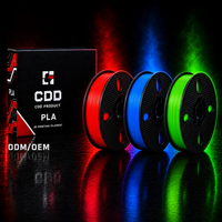 Filamen Printer 3D PLA PETG TPU ABS ASA 1.75mm 220C Warna Sutra Pelangi Berubah Warna Kayu Metal Matte Langsung dari Pabrik CDD Bambu