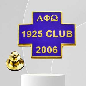 Insignias de Metal Fundido a Presión Personalizadas, Broches de Latón, Acero Inoxidable y Estaño, Diseño Artesanal Moderno para Regalo, Crea el Tuyo Propio - Product Image 4