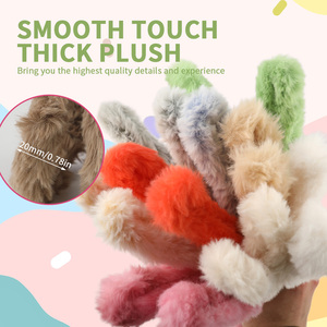 Scovolini Morbidi Effetto Pelliccia Sintetica Premium per Creare Animali <span class=keywords><strong>di</strong></span> Peluche Realistici, Orsetti e Giocattoli Sicuri per Neonati - Product Image 4
