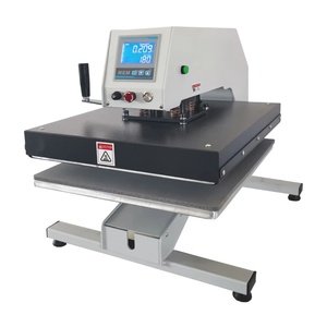 New Manual High Pressure Rotary Sublimation T-shirt Garment Heat Press <b>Machine</b> <b>Label</b> <b>Printing</b> and Stenciling - Product Image 1