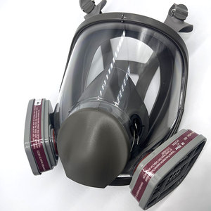 Nhà Máy Bán Hàng Trực Tiếp Một Bộ Đầy Đủ Mặt Silicone Bảo Vệ Hóa Chất Mặt Nạ Khí Tái Sử Dụng Da Thân Thiện Bền - Product Image 1