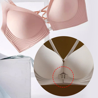 Accesorios para Ropa Interior, Cierre de Gancho para Sujetador, Plástico Duradero, Cómodo, Reutilizable, Ajustable, Cierres Delanteros para Sujetador de Bikini