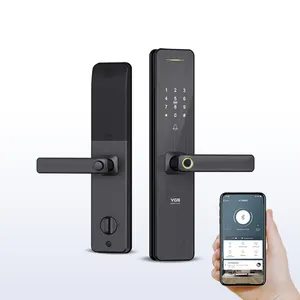 Germany Interlock Hand Fingerprint Scanner Door Lock Euro Code Mortis Lock Software Korea