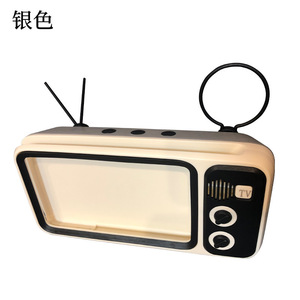 Supporto universale per telefono da tavolo Retro TV altoparlante bluetooth supporto per telefono cellulare TV retrò - Product Image 2