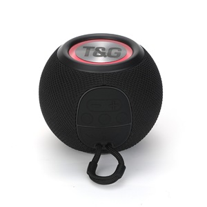 ลำโพง <span class=keywords><strong>TG337</strong></span>ไร้สาย BT แบบพกพาขนาดเล็กพร้อมไฟ LED หลากสีลำโพงกันน้ำ - Product Image 1