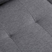 Sofá Cama Chesterfield de Terciopelo con Diseño Moderno y Tapizado, para Apartamento, Dormitorio, Sala de Estar - Rojo Vino/Azul/Gris/Negro/Amarillo
