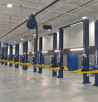 Mobil Araç CE Sertifikalı 2 Kolon Hidrolik Araç Lifti Satılık Otopark Lifti