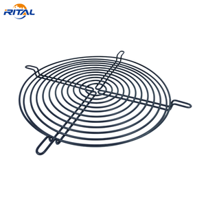 Rejilla de protección de alambre metálico industrial para ventilador, rejilla de ventilador de flujo axial OEM, cubierta de ventilador de escape de <span class=keywords><strong>acero</strong></span> soldado, fabricante de tamaño personalizado - Product Image 6