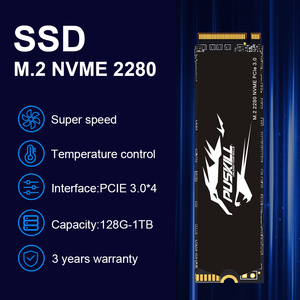 Puskill คุณภาพราคา NVMe M.2 PCIE3.0 2280 128GB 256GB 512GB สำหรับคอมพิวเตอร์เกมและแล็ปท็อปการออกแบบใหม่ - Product Image 4