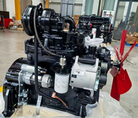 4BT3.9 para ensamblaje de motor diésel DCEC Cummins refrigerado por agua, 4 cilindros, 4 tiempos, 45kw 75kw 60hp 80hp 2500rpm