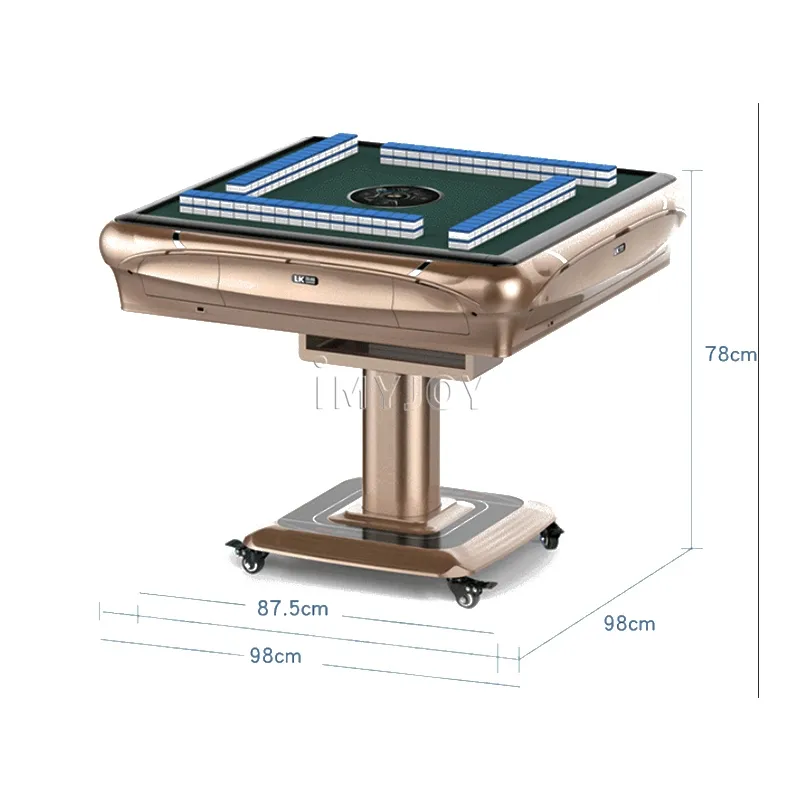 Chinese Manufacturer Electronic Automatic Foldable Custom Mahjong Tiles Chips Set Table Japanese Mahjong Machine