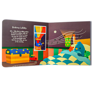 Libro <span class=keywords><strong>de</strong></span> audio para niños <span class=keywords><strong>de</strong></span> tapa dura OEM al por mayor, impresión interactiva <span class=keywords><strong>de</strong></span> dibujos animados, libro <span class=keywords><strong>de</strong></span> sonido personalizado para niños - Product Image 5