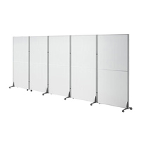 PW8-Factory personnalisé moderne pliable écran mobile cloison bureau Table diviseur cloison panneau mur bureau cloisons mur